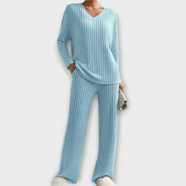 Clodagh - Chic Ribbed Ensemble - Charlotte & Willow, product photo 7