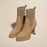 Sarah - Stylish Heeled Ankle Boots