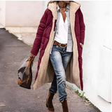 Clara - Dual-Sided Sherpa Coat