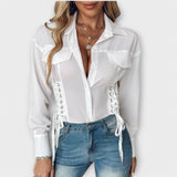 Noémie - Chic Polo Blouse