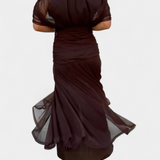Laluna® | Elegant Dress With V-Neckline