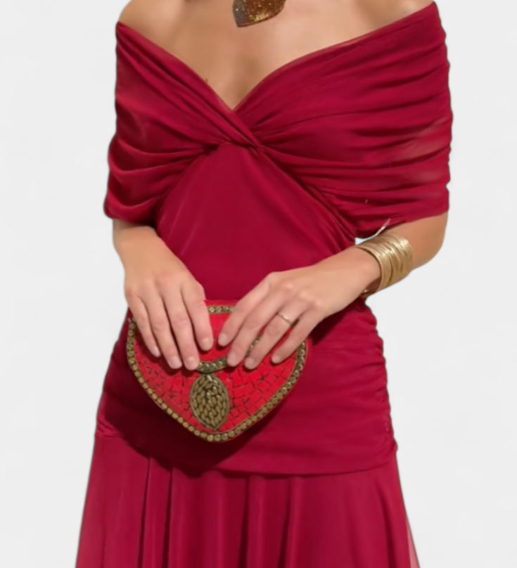 Bláthnaid - Radiant Colourblock Maxi Dress