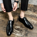 Clara - Leather Shoes with Buckle Detail