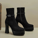 Anaïs - Chic Suede Ankle Boots