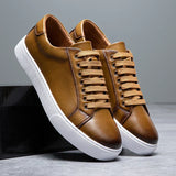 Élodie - Chic Leather Sneakers