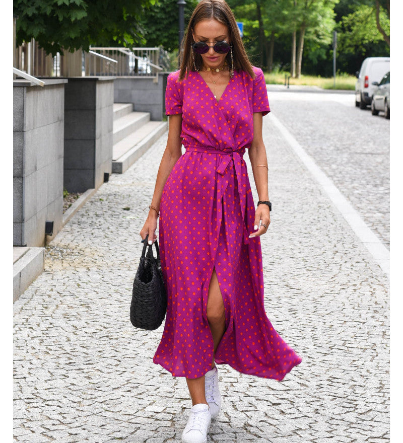 Eithne - Midi Dress with Floral Print - Charlotte & Willow, product photo 7