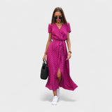 Romane - Floral Wrap Dress Design