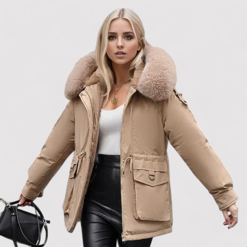 Inès - Chic Contemporary Coat - Charlotte & Willow, styled look