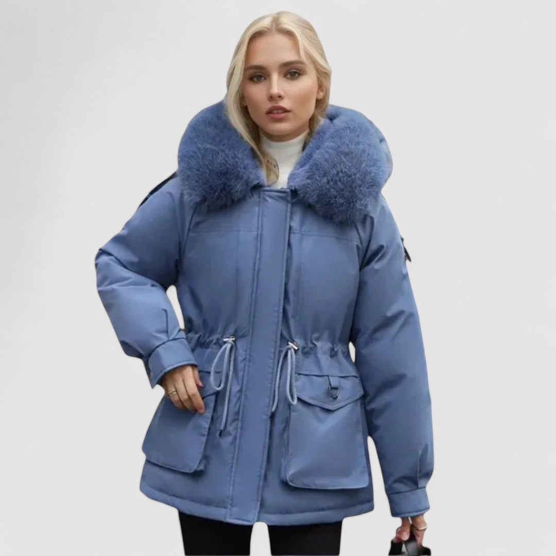Inès - Chic Contemporary Coat - Charlotte & Willow, product photo 6