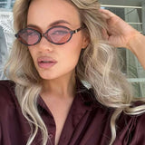 Sarah - Stylish Oval Eyeglasses