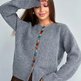 Anaïs - Cardigan with Button Accents