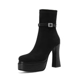 Anaïs - Chic Suede Ankle Boots