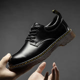 Clara - Chic Oxford Ankle Boots