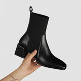 Sarah - Chunky Platform Ankle Boots