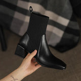 Sarah - Chunky Platform Ankle Boots