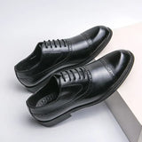 Justine - Classic Leather Brogue Footwear