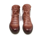 Élodie - Leather Ankle Chelsea Boots