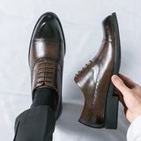 Justine - Classic Leather Brogue Footwear