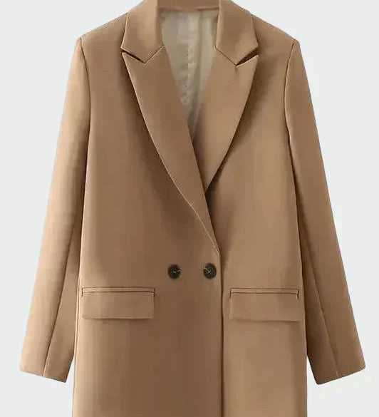 Fiona - Contemporary Oversized Blazer - Charlotte & Willow, product photo 7