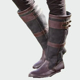 Elise - Premium Leather Knee-High Boots