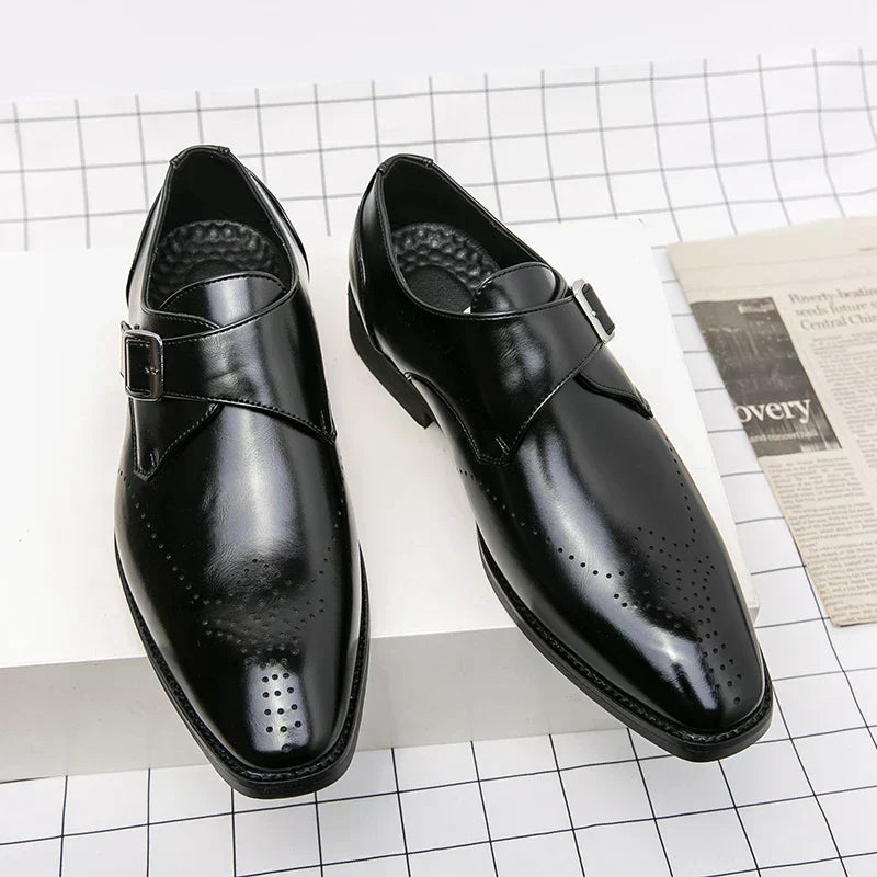 Clara - Chaussures Boucle Cuir
