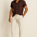 Élodie - Coordinated Shirt and Pants Ensemble