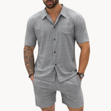 Anaïs - Coordinated Shirt and Shorts Ensemble