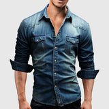 Anaïs - Chic Denim Button-Up