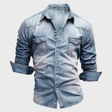Anaïs - Chic Denim Button-Up