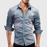 Anaïs - Chic Denim Button-Up