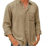 Justine - Extended Length Denim Shirt