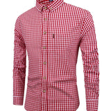 Juliette - Cozy Checkered Button-Up