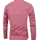 Juliette - Cozy Checkered Button-Up