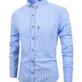 Juliette - Cozy Checkered Button-Up
