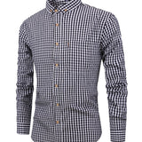 Juliette - Cozy Checkered Button-Up
