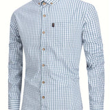 Juliette - Cozy Checkered Button-Up