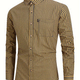 Juliette - Cozy Checkered Button-Up
