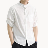 Élodie - Mandarin Collar Blouse