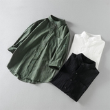 Élodie - Mandarin Collar Blouse