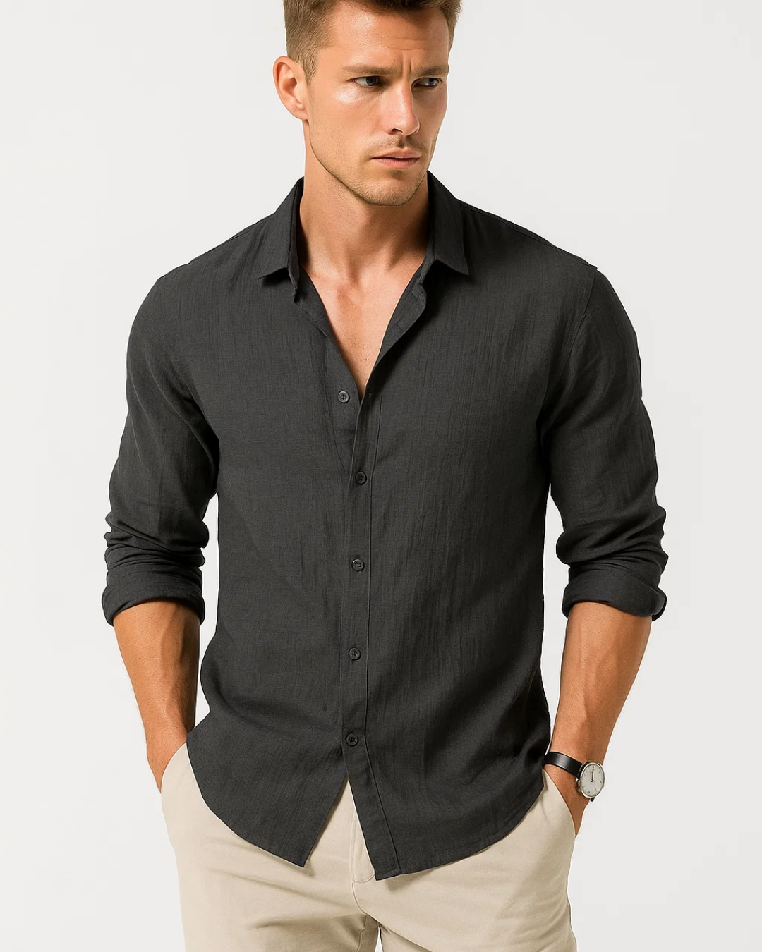 Margaux - Chemise Élégante Col
