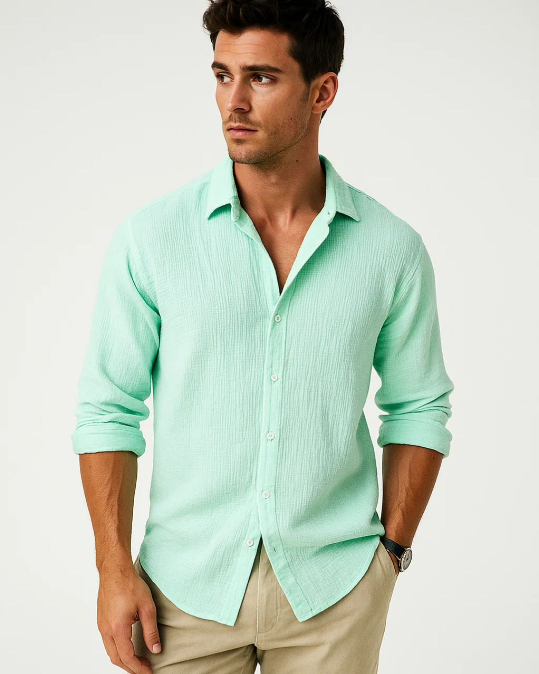 Margaux - Chemise Élégante Col