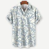 Élodie - Tropical Print Hawaiian Shirt