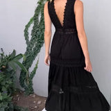 Aurélie™ | Elegant Lace Dress with V-Neck