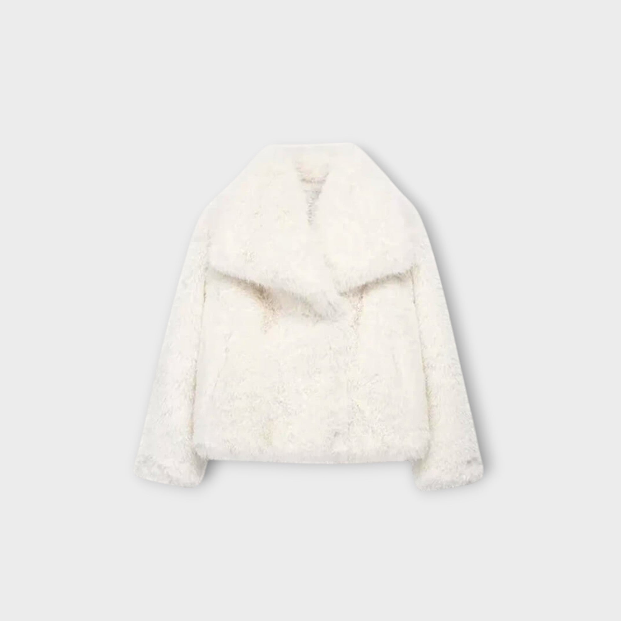 Juliette - Faux Fur Wide-Collar Coat