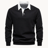 Élodie - Chic Polo Sweatshirt