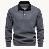 Élodie - Chic Polo Sweatshirt