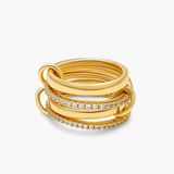 Justine - Stylish Gold Ring