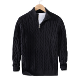 Anaïs - Stylish High Neck Knit Sweater