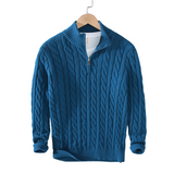 Anaïs - Stylish High Neck Knit Sweater