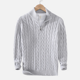 Anaïs - Stylish High Neck Knit Sweater
